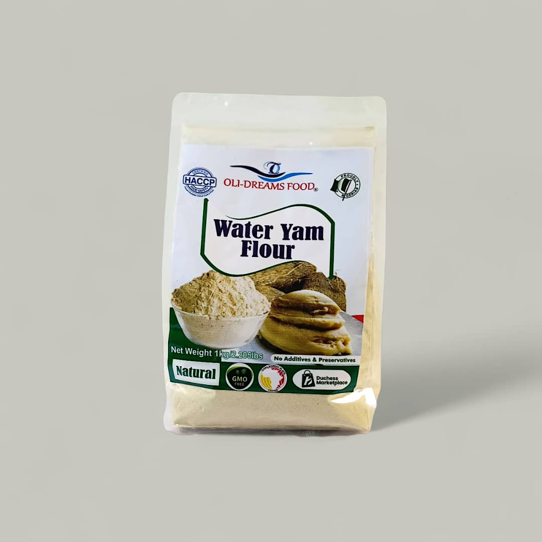 Water yam flour